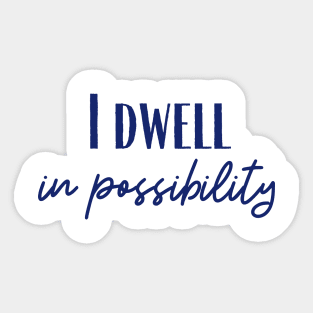 Possibility Sticker